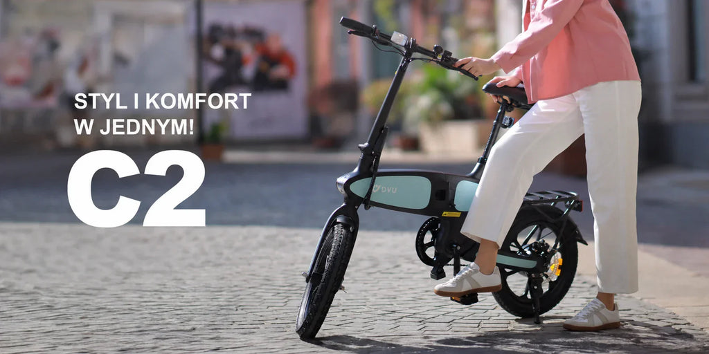 DYU C2 – składany rower magnezowy 16‑calowy – wielkie możliwości w małym rozmiarze