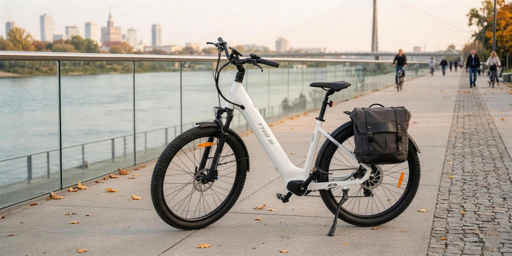 TTGO Z3 – praktyczny e-rower miejski na co dzień