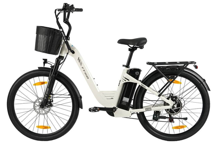 TTGO C2 Pro 26-calowy elektryczny rower terenowy z niską ramą i tarczowymi hamulcami