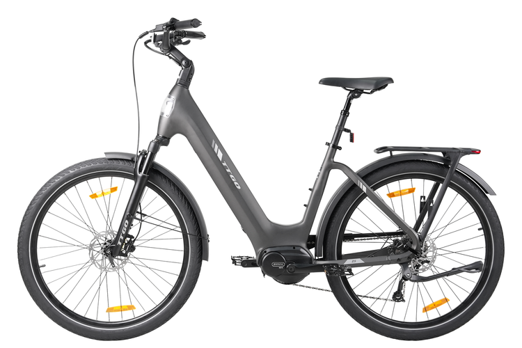 TTGO Z5 rower elektryczny miejski z silnikiem środkowym i hydraulicznymi hamulcami