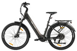 TTGO Z3 27.5-inch electric mountain bike with low frame in white, brown, and black colors