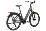 Rowery elektryczne TTGO Z5 fioletowy model z silnikiem środkowym i hydraulicznymi hamulcami