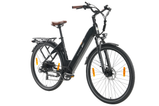 Widok z profilu roweru TTGO C3 PRO, komfortowe siodełko, amortyzacja