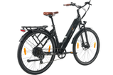 rower elektryczny TTGO C3 Pro 28 cali z mocnym silnikiem i dużą baterią, nowoczesna aluminiowa rama, 7-biegowa przekładnia Shimano, amortyzacja przednia, ekran LCD, opony wszechterenowe
