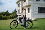 Nowoczesny e-rower TTGO C7 z centralnym napędem i wyświetlaczem LCD