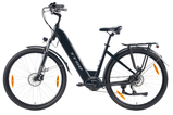 E-rower TTGO C7 z napędem centralnym, silnikiem 250W i wyświetlaczem LCD do jazdy miejskiej.