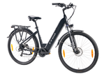 Nowoczesny miejski e-rower TTGO C7 z napędem centralnym i kolorowym wyświetlaczem LCD