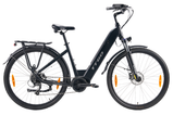 E-rower TTGO C7 z napędem centralnym, silnikiem 250W i baterią 36V 20Ah dla miejskiej jazdy.