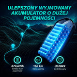 Brązowy rower elektryczny terenowy DYU M20 z dużym zasięgiem i hydraulicznymi hamulcami tarczowymi