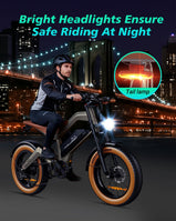 DYU M20 Rower Elektryczny Terenowy O Dużym Zasięgu